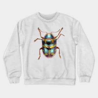 Christmas Beetle Digital Painting Crewneck Sweatshirt